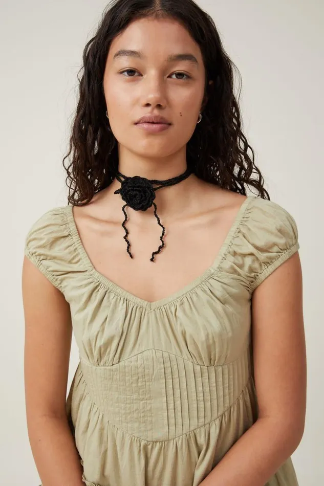 Ivy Corset Mini Dress Desert Sage Women Cotton On Dresses
