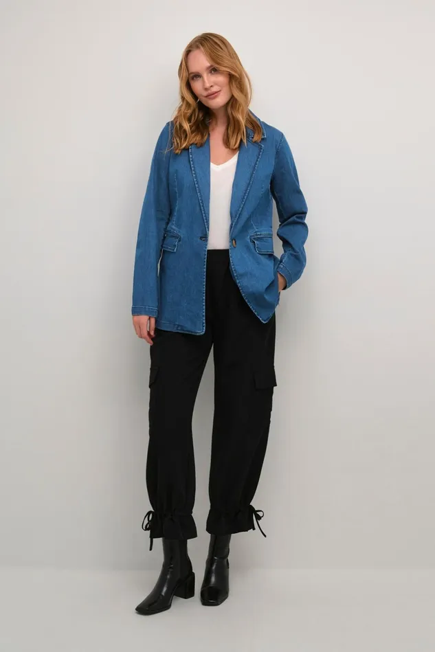 Jackets and Coats Women CULTURE CUami Denim Jacket