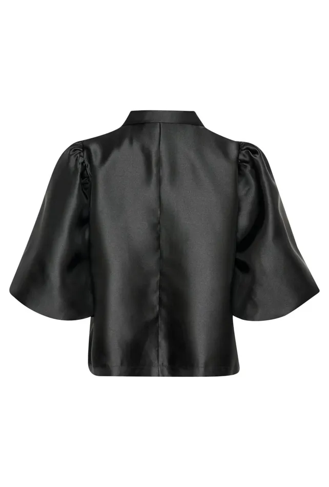 Jackets and Coats Women CULTURE CUtafta Satin Jacket Black