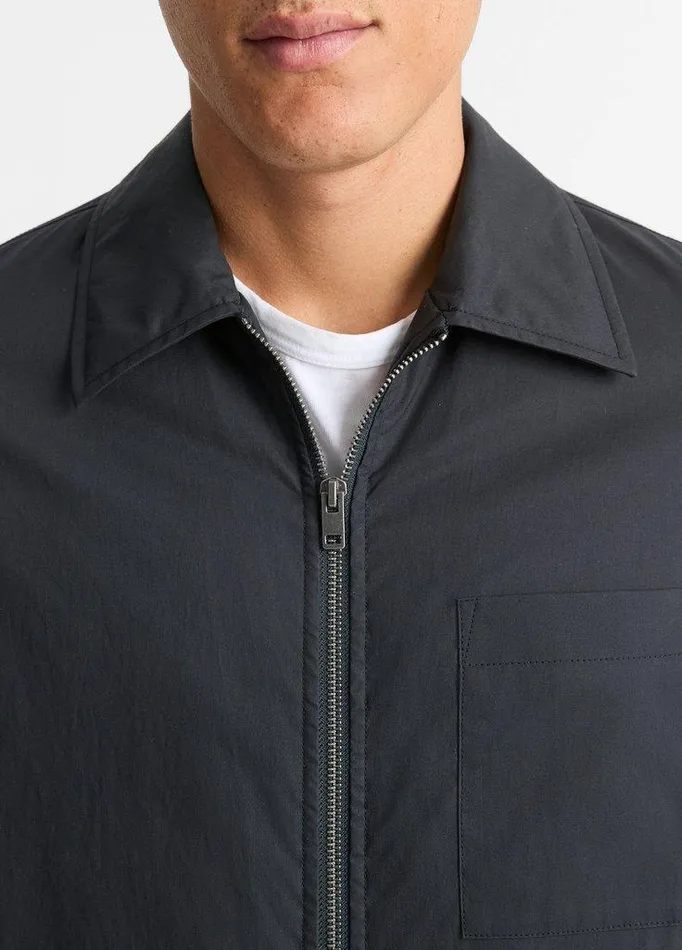 Jackets and Outerwear Men Vince QuiltedLined Cotton Sport Jacket Coastal Blue Jackets and Outerwear Men Vince QuiltedLined Cotton Sport Jacket Coastal Blue