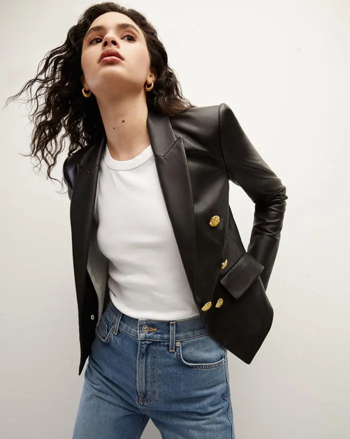 Jackets and Outerwear ShopJackets Veronica Beard Cooke Leather Dickey Jacket Black Jackets and Outerwear ShopJackets Veronica Beard Cooke Leather Dickey Jacket Black