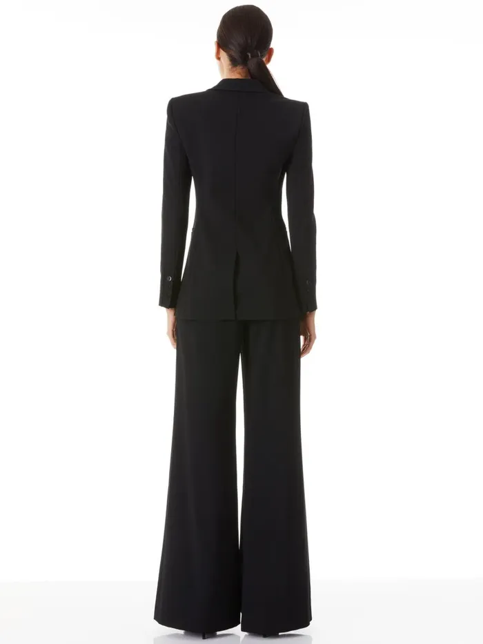Jackets Coats Women Alice Olivia BREANN FITTED BLAZER Black