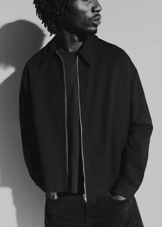 Jackets Men Agolde Saville Jacket In Black