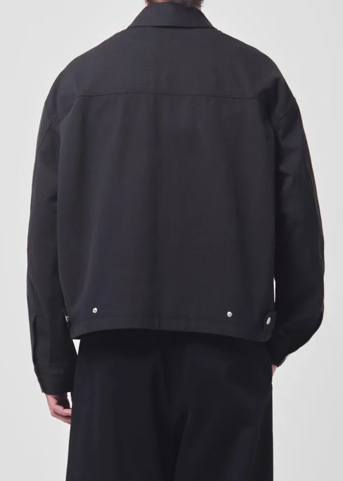 Jackets Men Agolde Saville Jacket In Black