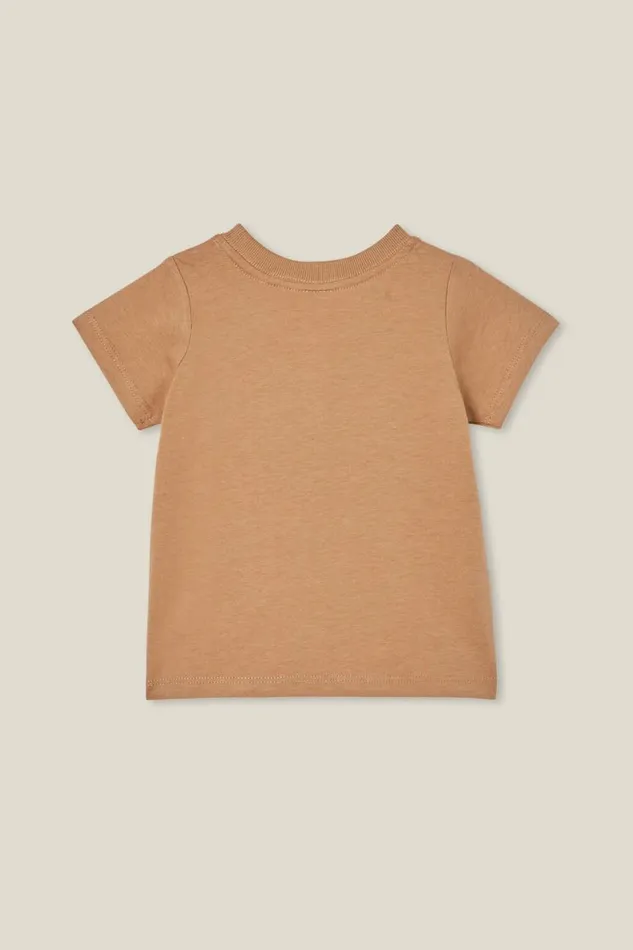 Jamie Short Sleeve Tee Taupy Brownmad About Dad Baby Cotton On Tops Jackets and Sweaters Jamie Short Sleeve Tee Taupy Brownmad About Dad Baby Cotton On Tops Jackets and Sweaters