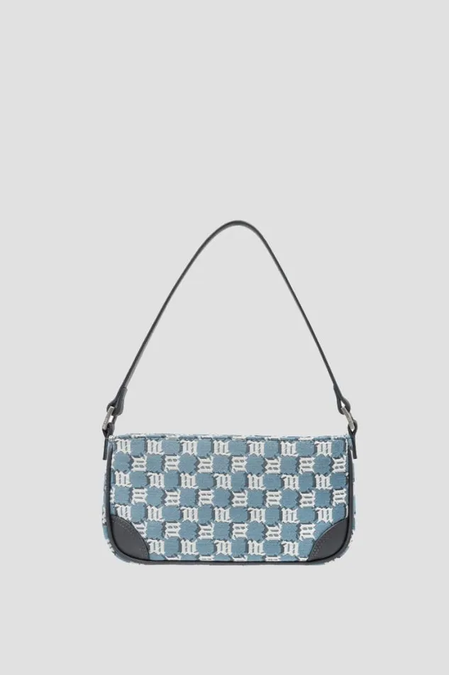 Jaquard Monogram 90S Bag Mini Blue Women MISBHV Bags