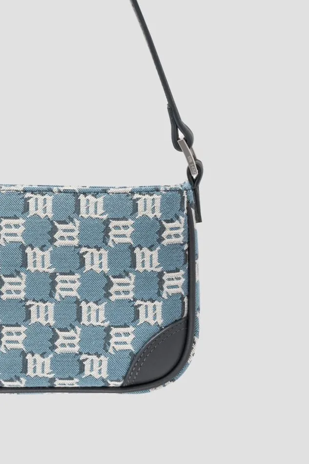 Jaquard Monogram 90S Bag Mini Blue Women MISBHV Bags