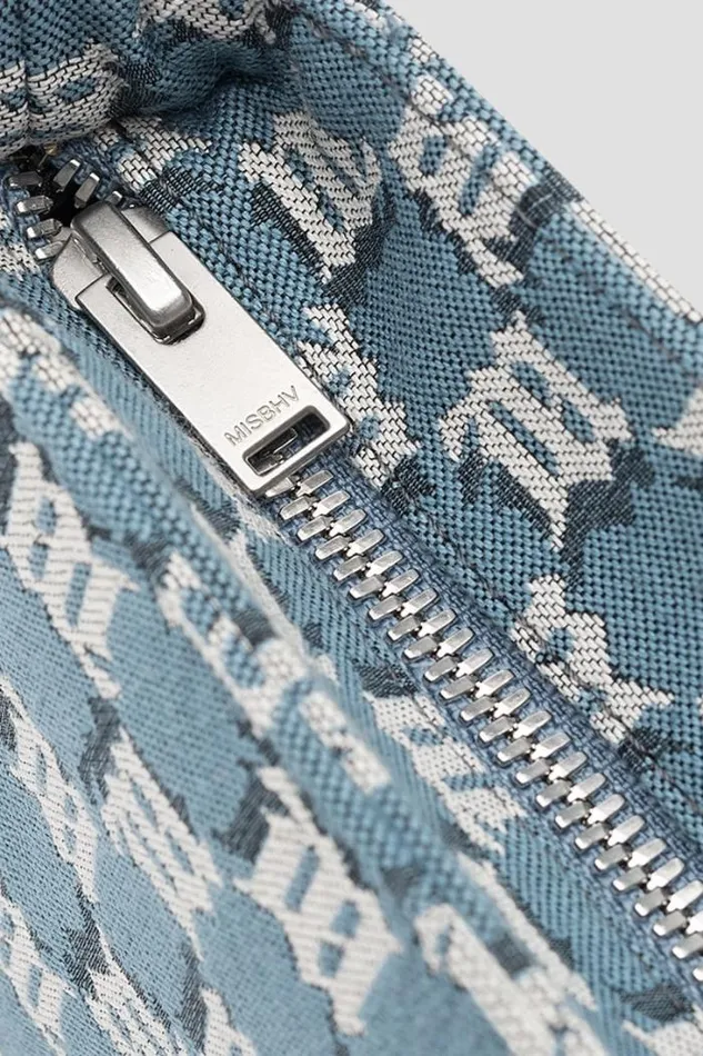 Jaquard Monogram 90S Bag Mini Blue Women MISBHV Bags