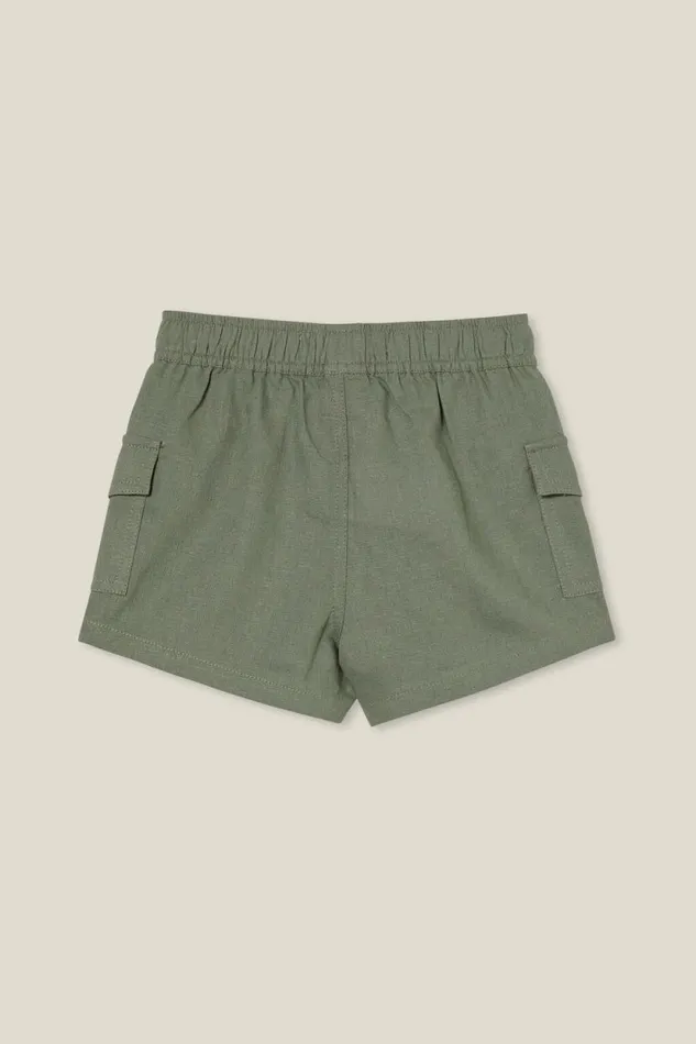 Jerry Relaxed Cargo Short Swag Green Baby Cotton On Bottoms Jerry Relaxed Cargo Short Swag Green Baby Cotton On Bottoms
