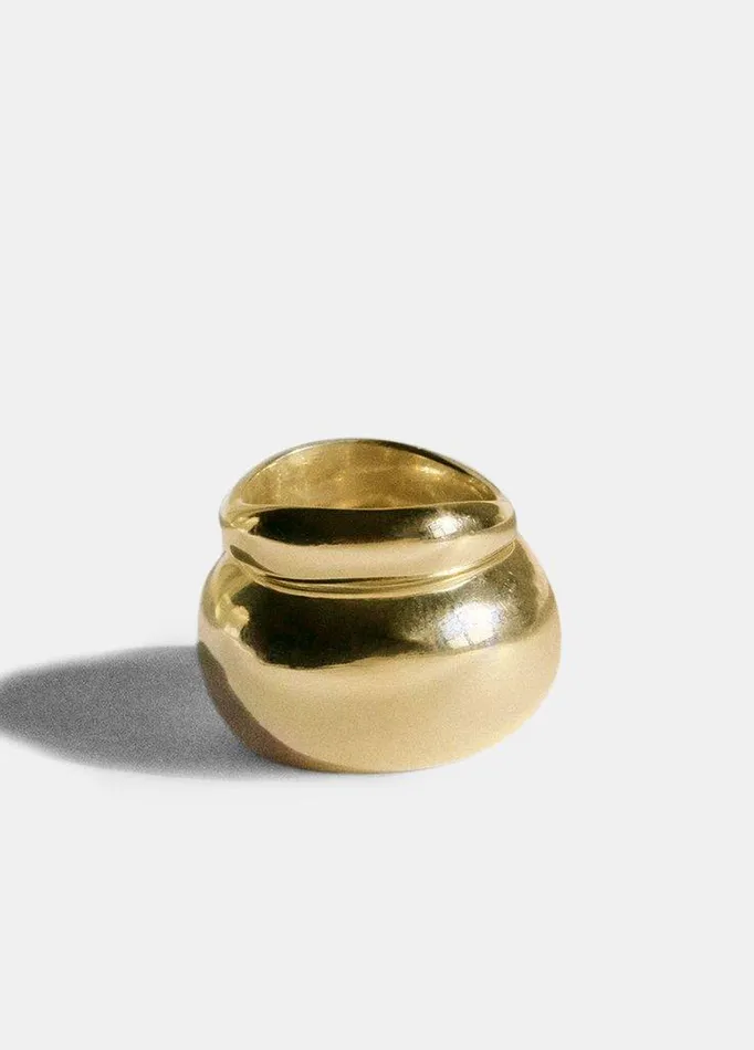 Jewelry Women Vince Hernan Herdez Puff Ring Set Gold Jewelry Women Vince Hernan Herdez Puff Ring Set Gold