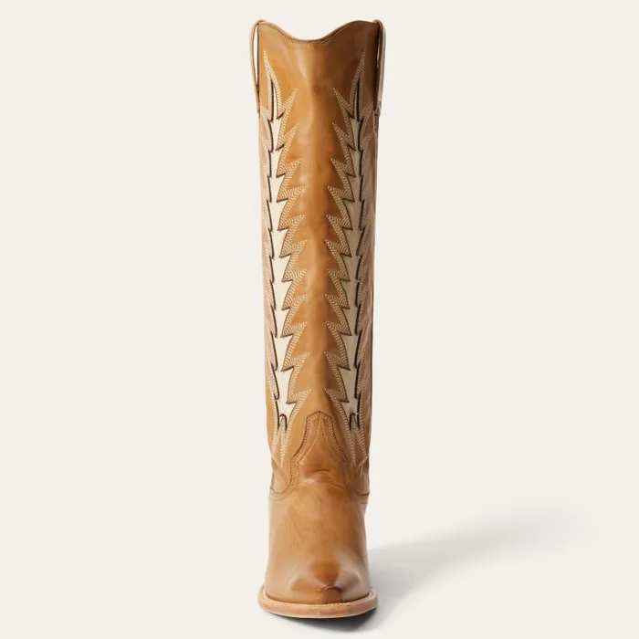 Johnnie Boots Brown Women Stetson Western