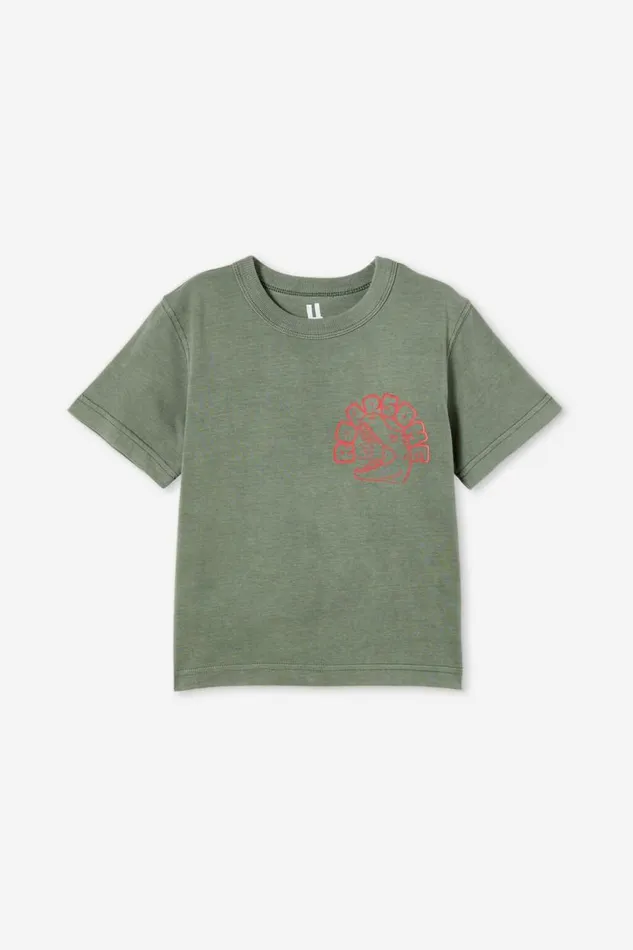 Jonny Short Sleeve Print Tee Swag Greenroarsome Dino Boys Cotton On Tops and TShirts Jonny Short Sleeve Print Tee Swag Greenroarsome Dino Boys Cotton On Tops and TShirts