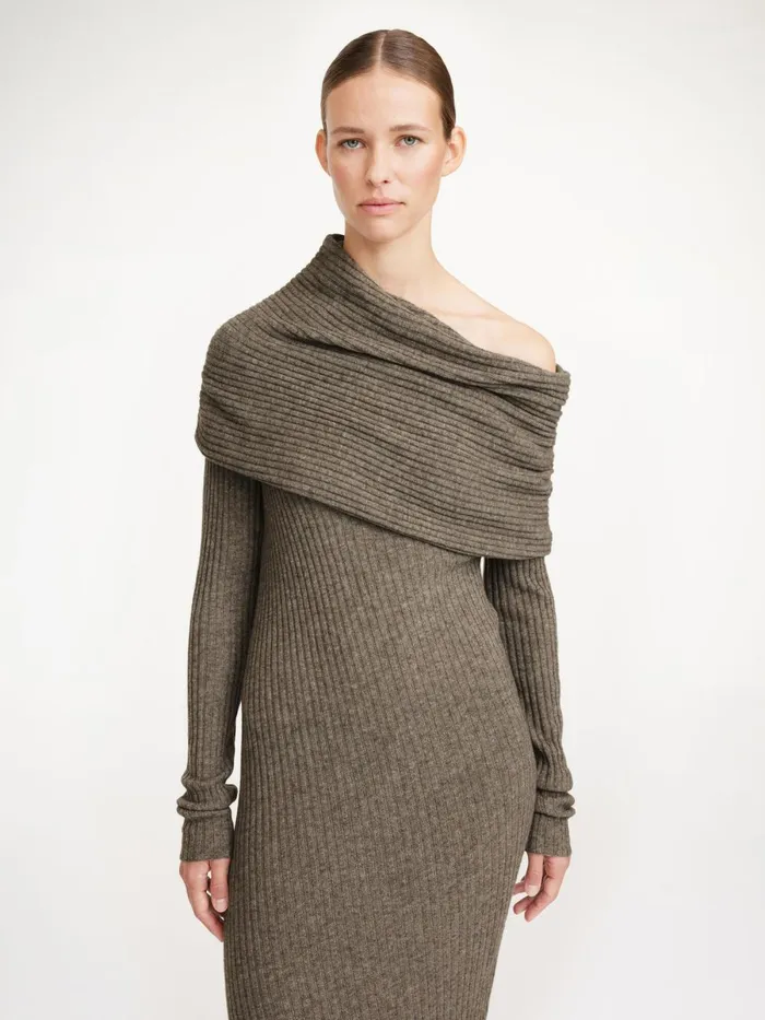 Junea WoolBlend Dress Tehina Women By Malene Birger Knitwear