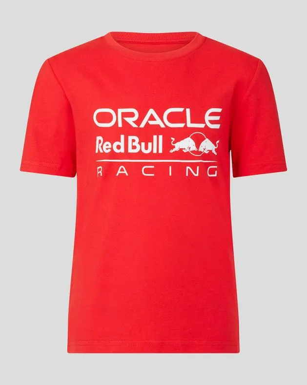 Junior Castore Junior ORACLE RED BULL RACING LARGE FRONT LOGO TEE 8211 FLAME SCARLET Junior Castore Junior ORACLE RED BULL RACING LARGE FRONT LOGO TEE 8211 FLAME SCARLET