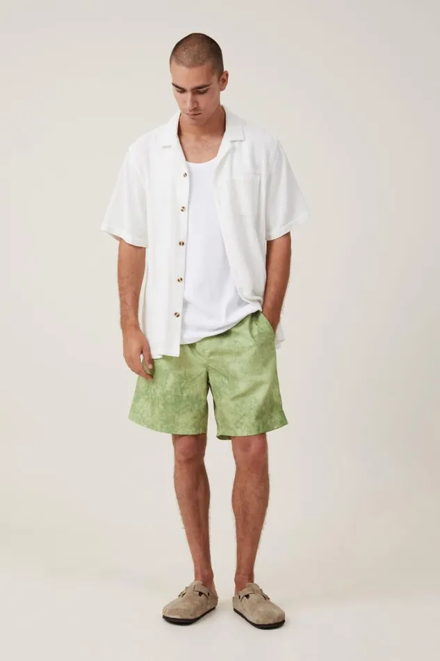 Kahuna Short Sage Space Dye Men Cotton On Shorts