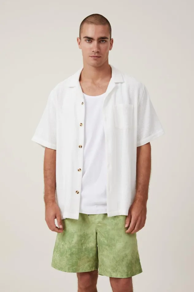 Kahuna Short Sage Space Dye Men Cotton On Shorts Kahuna Short Sage Space Dye Men Cotton On Shorts