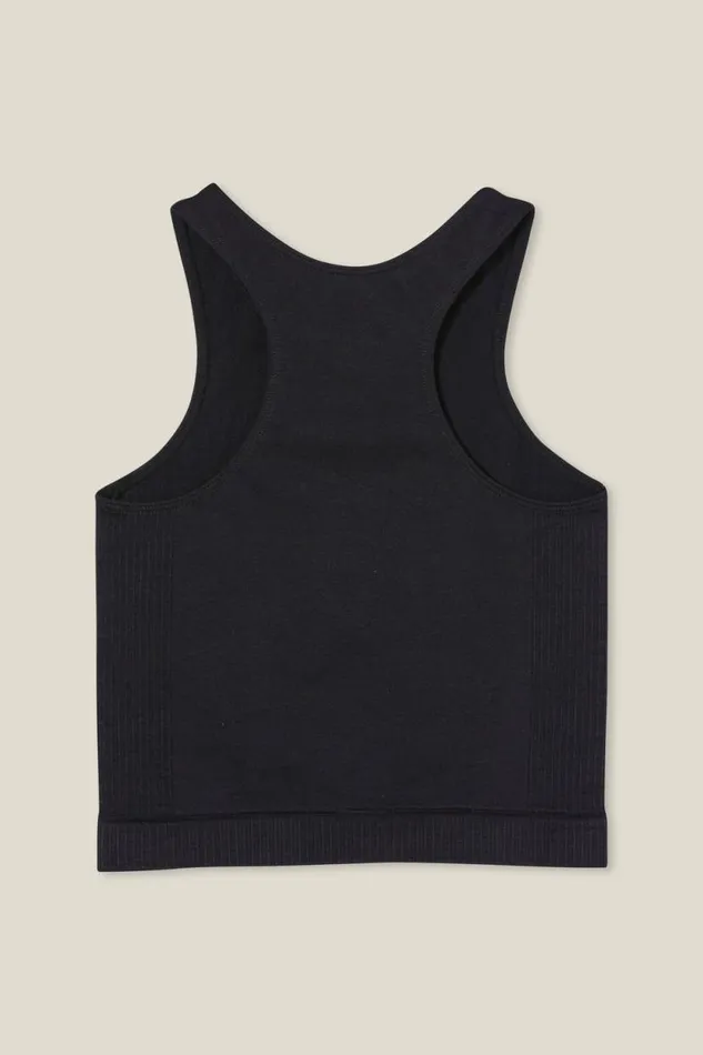 Kali Seamfree Tank Black Girls Cotton On Tops and TShirts Kali Seamfree Tank Black Girls Cotton On Tops and TShirts