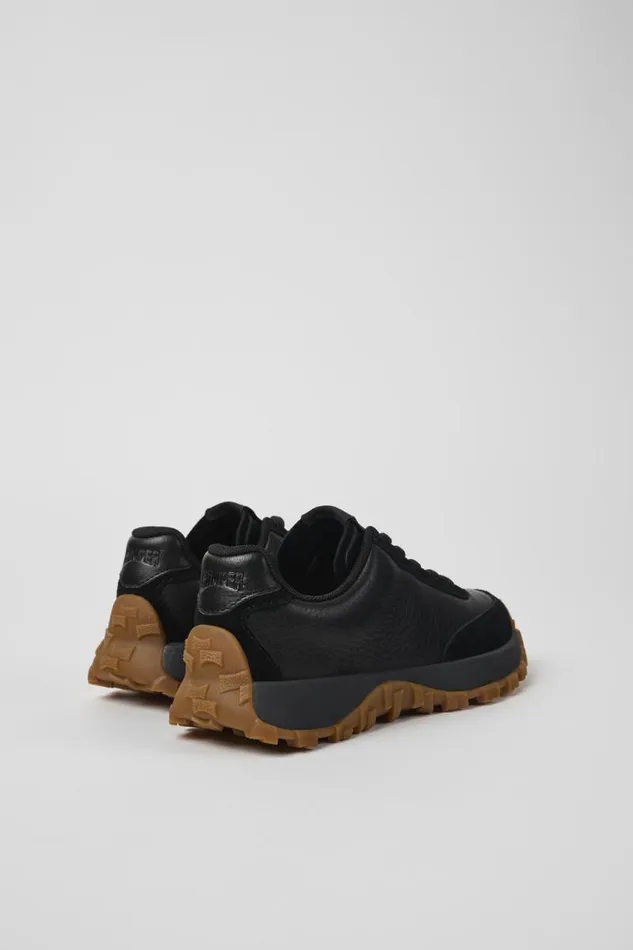 Kids Camper Sneakers Drift Trail Black Leather And Nubuck Sneaker For Kids Kids Camper Sneakers Drift Trail Black Leather And Nubuck Sneaker For Kids
