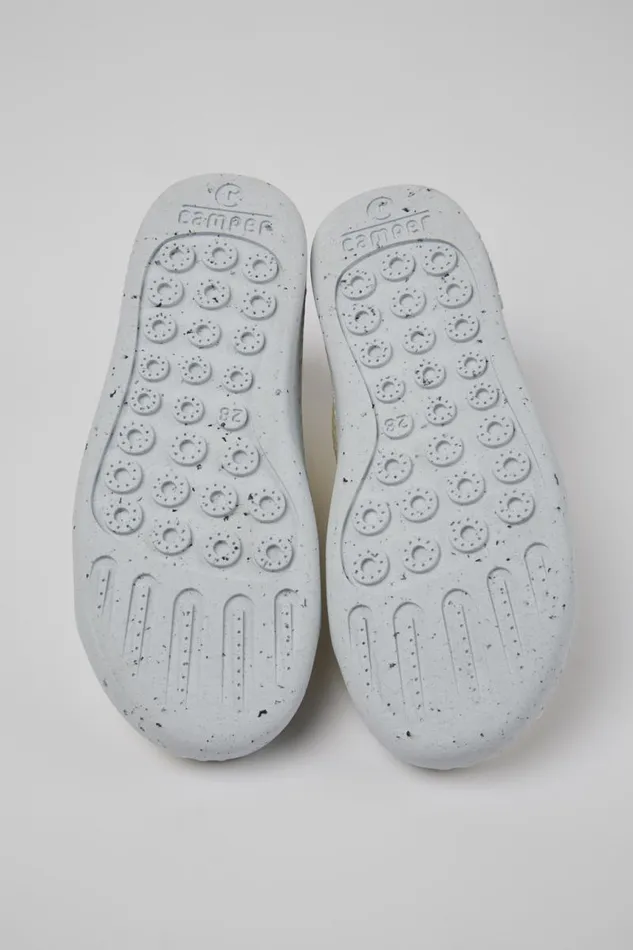 Kids Camper Sneakers Peu Touring White Textile Shoes For Kids Kids Camper Sneakers Peu Touring White Textile Shoes For Kids