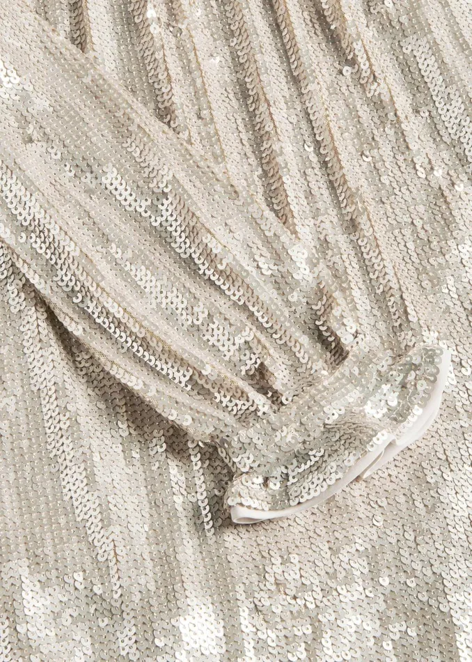 Kids Dresses and Jumpsuits Whistles Silver Sadie Sequin Dress