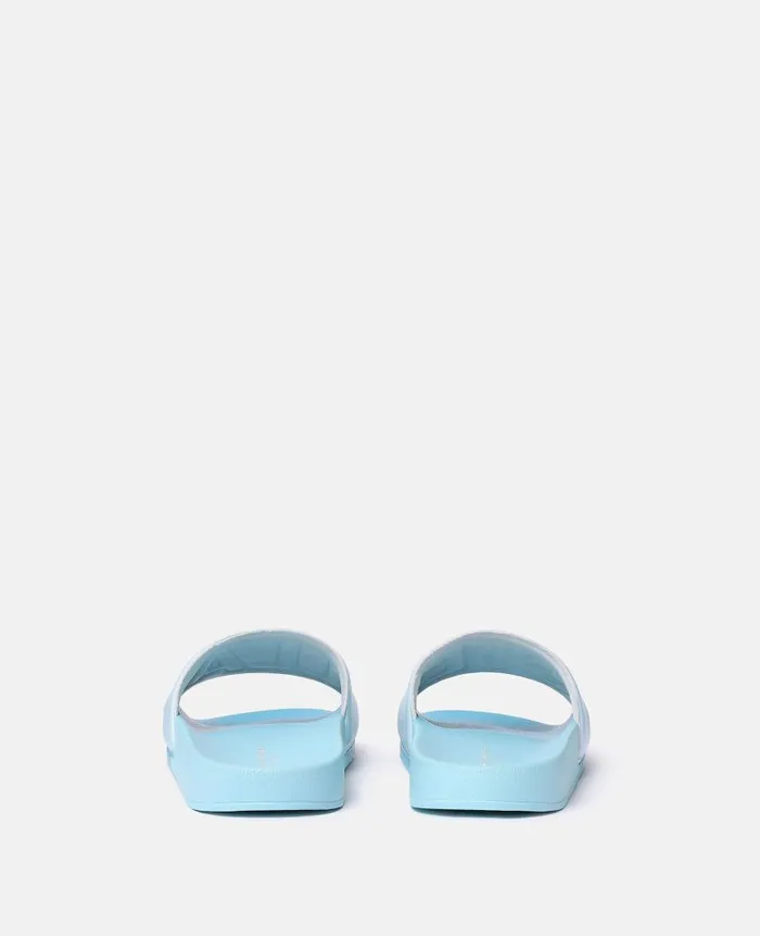 Kids Shoes And Accessories Stella McCartney Stella Ombr Pool Slides Blue