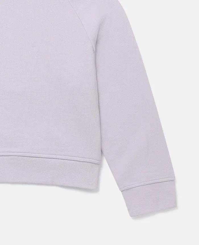 Kids Sweaters and Cardigans Stella McCartney Metallic Logo Disc Sweatshirt Grey