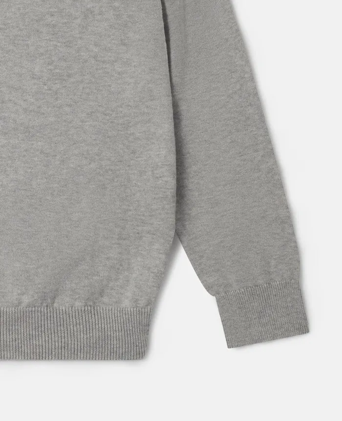 Kids TShirts And Sweatshirt Stella McCartney Year Of The Dragon Jumper Grey Melange