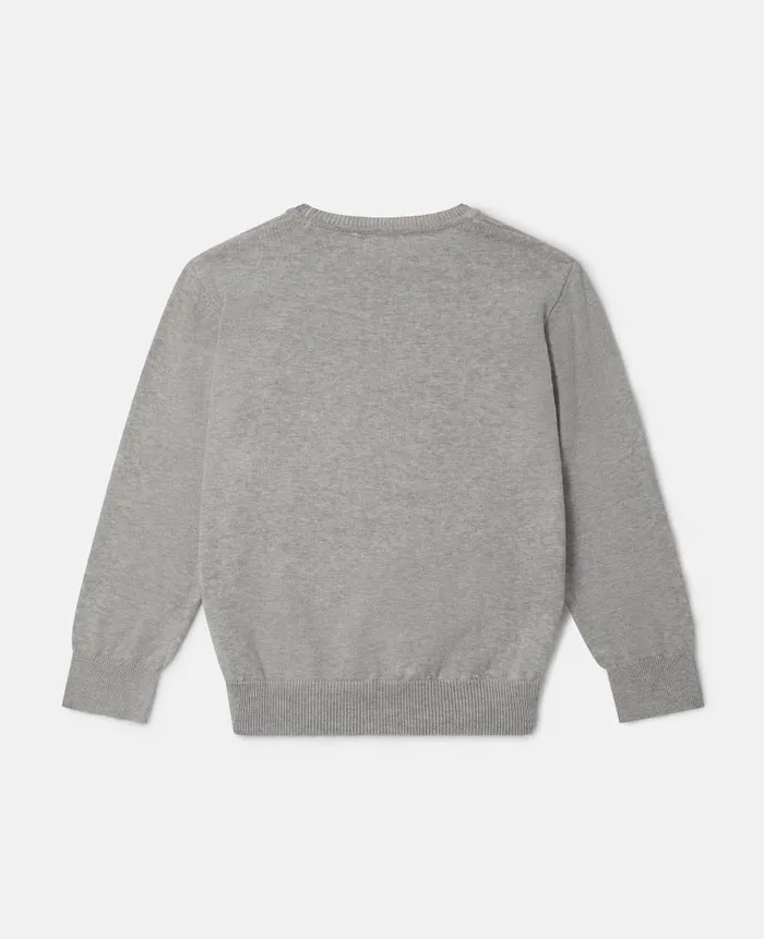 Kids TShirts And Sweatshirt Stella McCartney Year Of The Dragon Jumper Grey Melange
