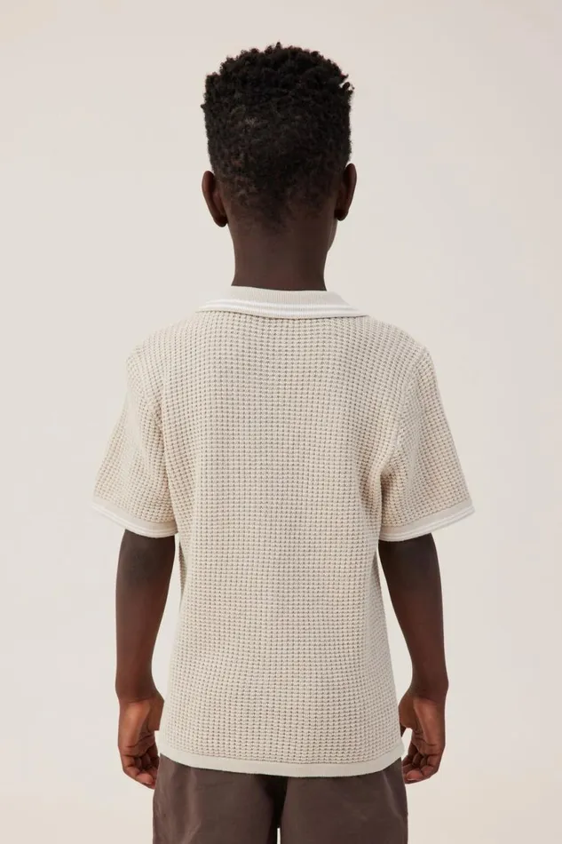 Knitted Short Sleeve Shirt Rainy Daywaffle Knit Boys Cotton On Shirts Knitted Short Sleeve Shirt Rainy Daywaffle Knit Boys Cotton On Shirts