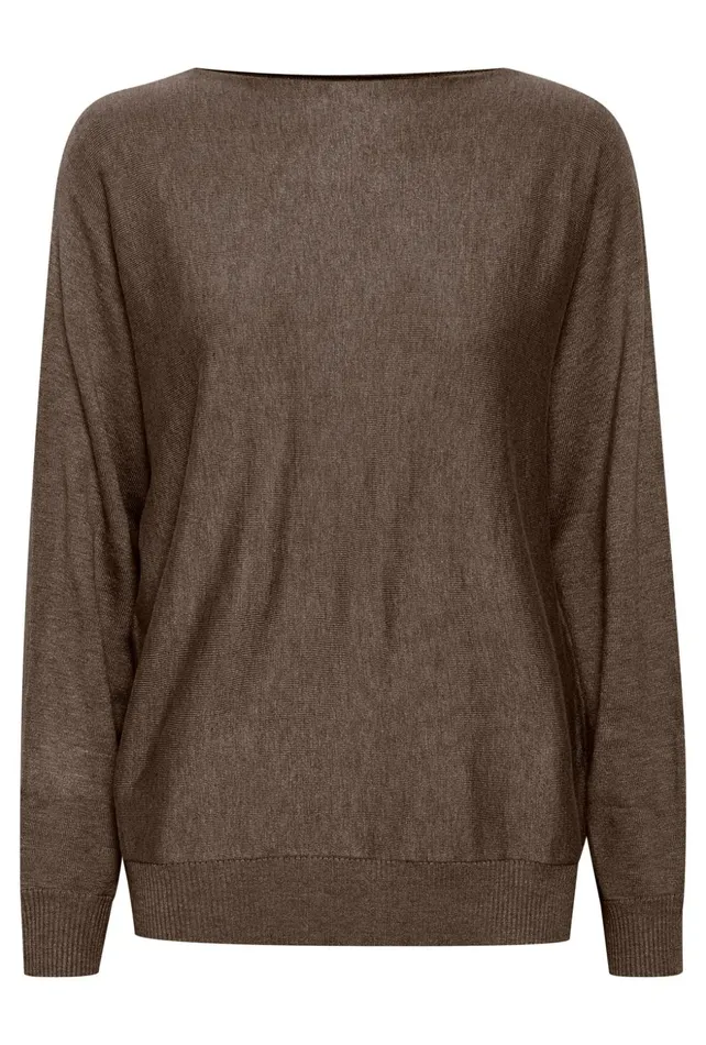 Knitwear and Cardigans Women CULTURE CUannemarie Pullover Demitasse Melange