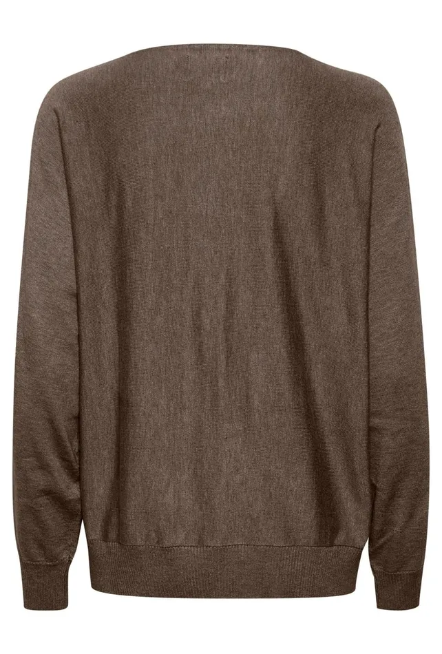 Knitwear and Cardigans Women CULTURE CUannemarie Pullover Demitasse Melange