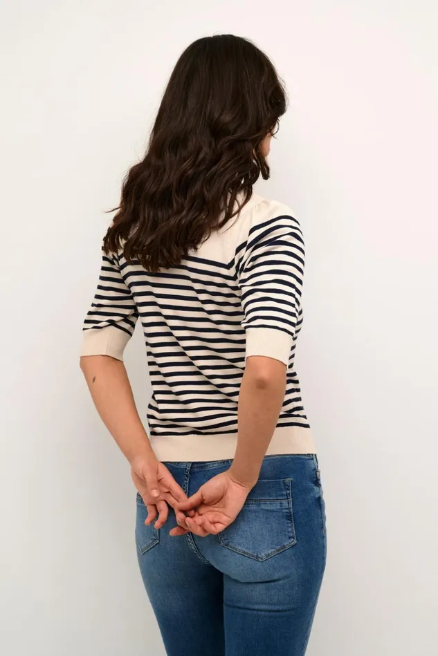 Knitwear and Cardigans Women CULTURE CUannemarie Short Sleeved Pullover