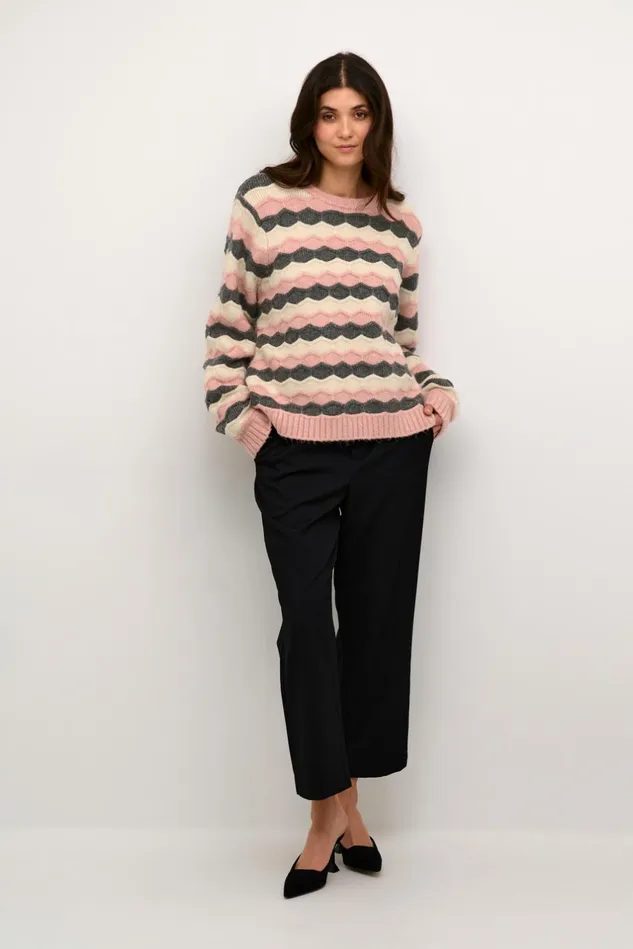 Knitwear and Cardigans Women CULTURE CUanthonia Pullover Pale Mauve