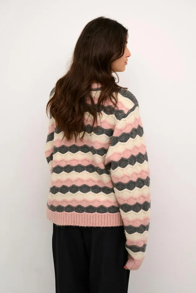 Knitwear and Cardigans Women CULTURE CUanthonia Pullover Pale Mauve