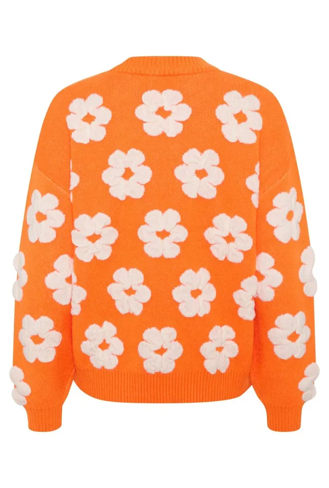 Knitwear and Cardigans Women CULTURE CUcharla Pullover Russet Orange