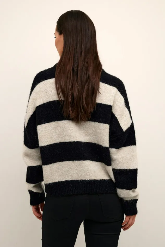 Knitwear and Cardigans Women CULTURE CUkimmy Pullover Oyster Gray Melange