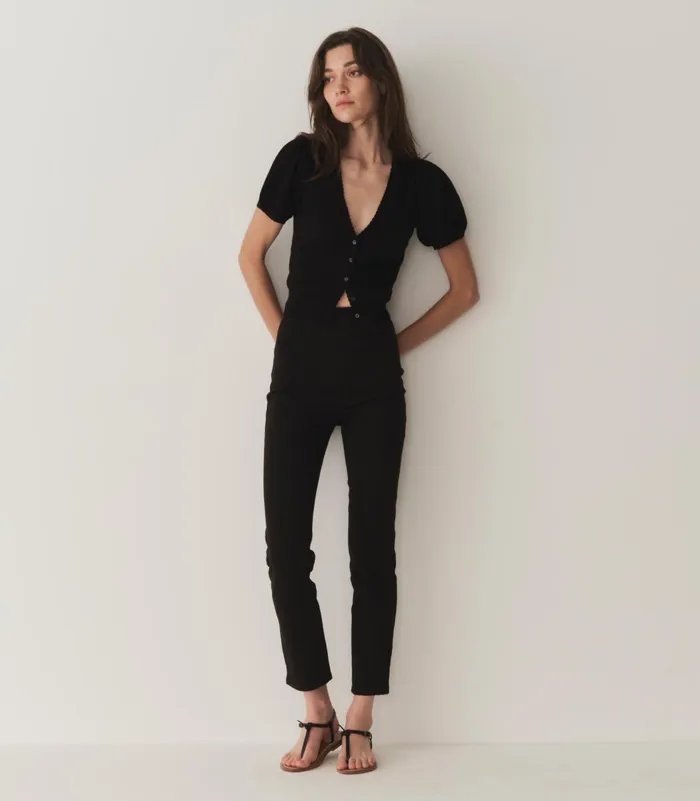 Knitwear Women DEN Ambrose Cardigan Black