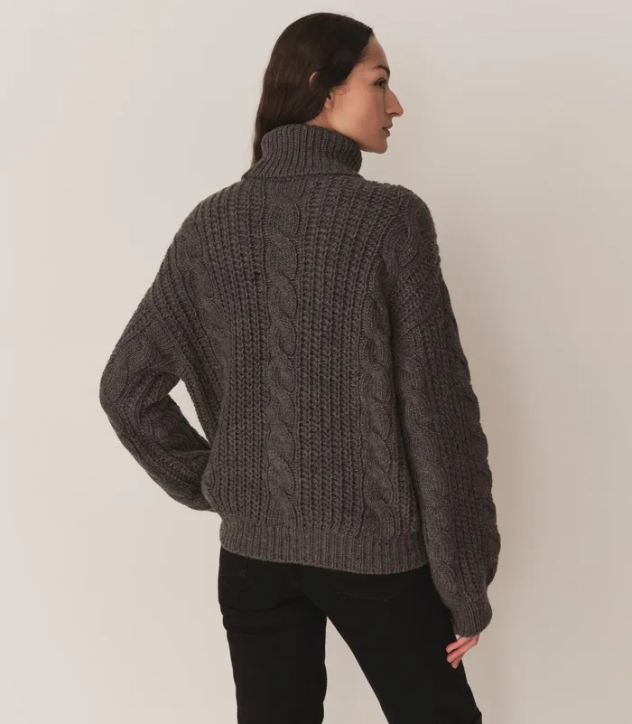 Knitwear Women DEN Leighton Sweater Dark Grey