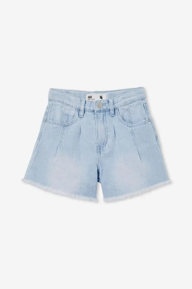 Kyla Denim Short Bleach Blue Wash Girls Cotton On Shorts Skirts and Playsuits Kyla Denim Short Bleach Blue Wash Girls Cotton On Shorts Skirts and Playsuits