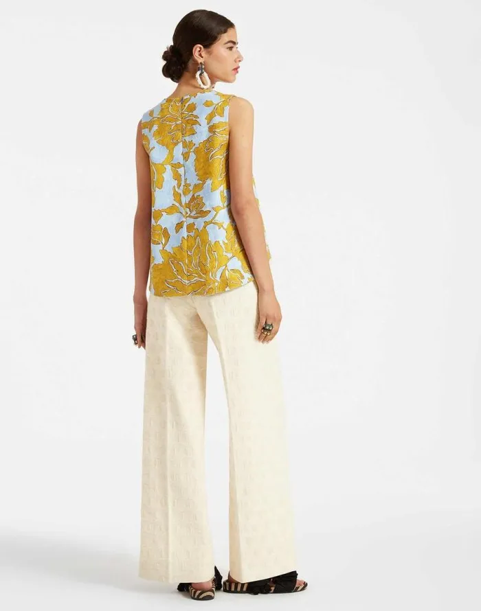 La Scala Top Tangle Light Blue Women La Double J Shirts and Tops La Scala Top Tangle Light Blue Women La Double J Shirts and Tops