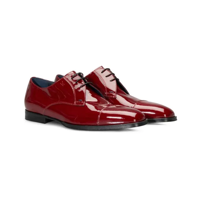 Lace Ups Men Moreschi Bordeaux Leather Derby
