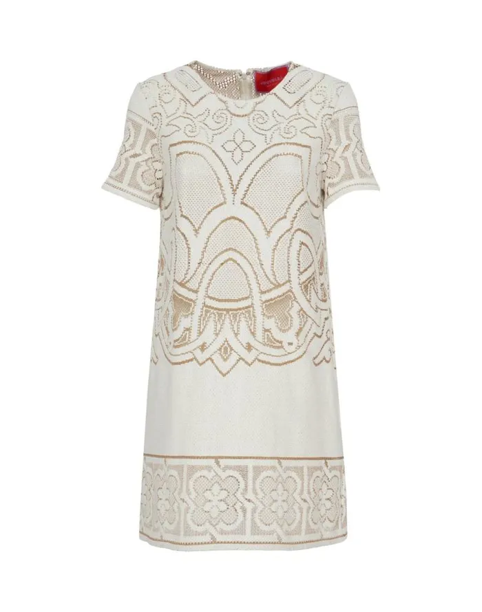 Lacey Mini Swing Dress Solid White Smoke Women La Double J Dresses Lacey Mini Swing Dress Solid White Smoke Women La Double J Dresses