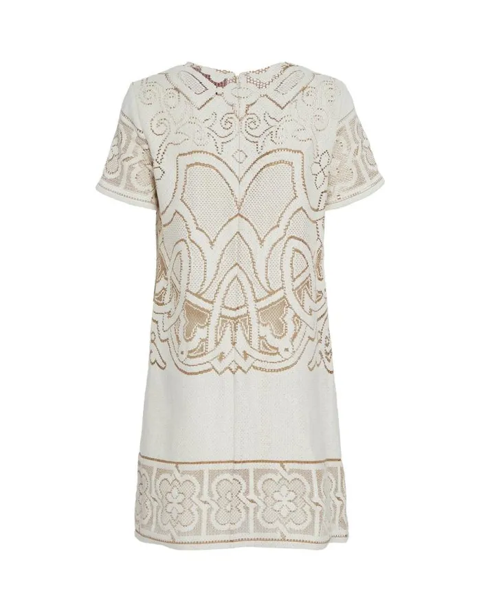Lacey Mini Swing Dress Solid White Smoke Women La Double J Dresses Lacey Mini Swing Dress Solid White Smoke Women La Double J Dresses