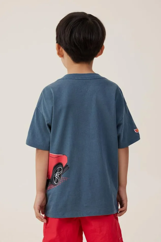 License Drop Shoulder Short Sleeve Tee Lcn Mat Stargazerhot Wheels Racing Boys Cotton On Tops and TShirts License Drop Shoulder Short Sleeve Tee Lcn Mat Stargazerhot Wheels Racing Boys Cotton On Tops and TShirts
