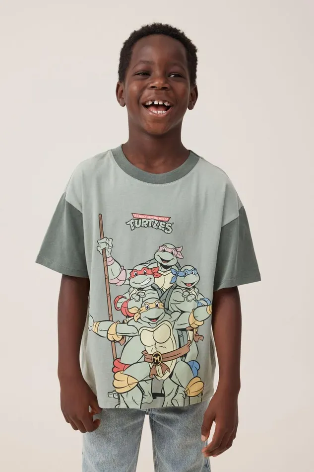 License Drop Shoulder Short Sleeve Tee Lcn Nic Deep Sage and Swag Greentmnt Bff Boys Cotton On Tops and TShirts License Drop Shoulder Short Sleeve Tee Lcn Nic Deep Sage and Swag Greentmnt Bff Boys Cotton On Tops and TShirts