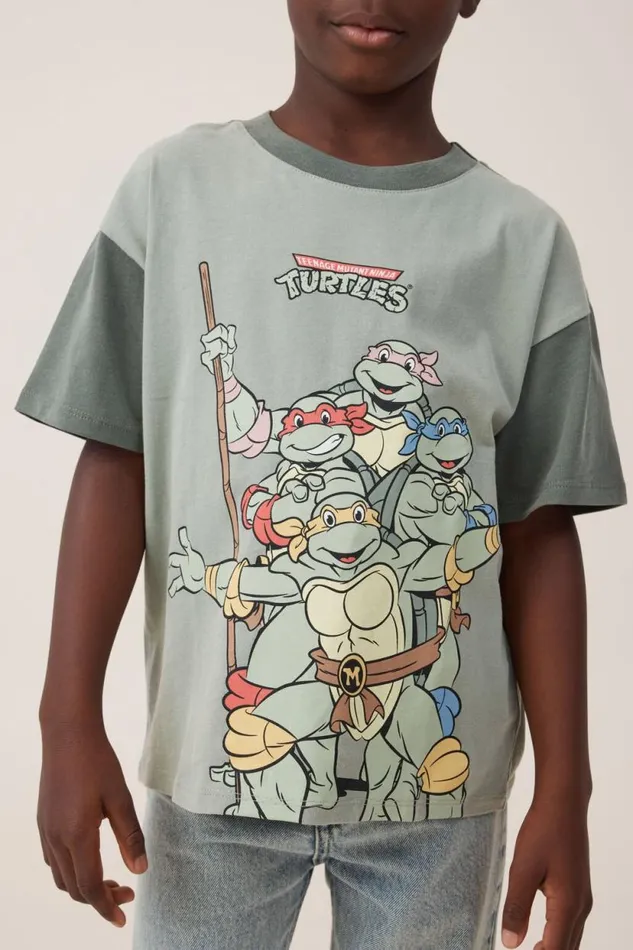 License Drop Shoulder Short Sleeve Tee Lcn Nic Deep Sage and Swag Greentmnt Bff Boys Cotton On Tops and TShirts License Drop Shoulder Short Sleeve Tee Lcn Nic Deep Sage and Swag Greentmnt Bff Boys Cotton On Tops and TShirts
