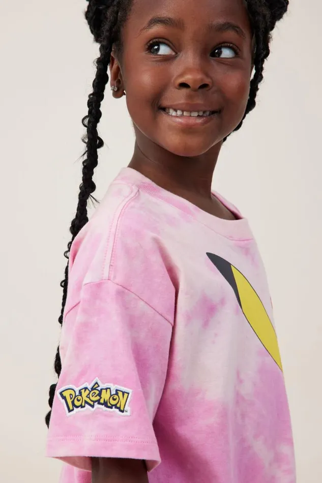 License Drop Shoulder Short Sleeve Tee Lcn Pok Pokemon Happypink Gerbera Girls Cotton On Tops and TShirts License Drop Shoulder Short Sleeve Tee Lcn Pok Pokemon Happypink Gerbera Girls Cotton On Tops and TShirts