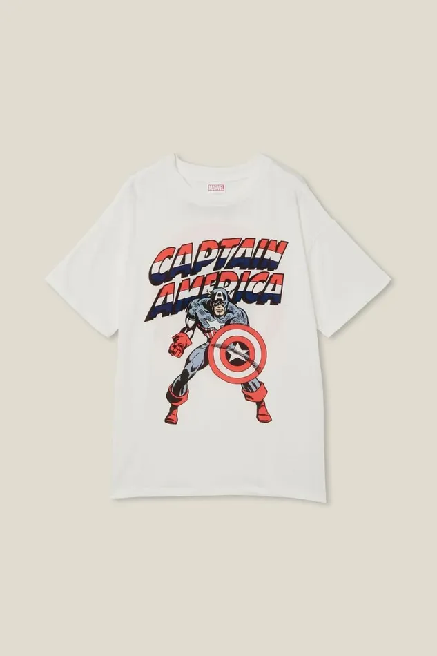 License Quinn Short Sleeve Tee Lcn Mar Vanillacaptain Amercia Target GirlsBoys Cotton On Extended Sizes 1114 License Quinn Short Sleeve Tee Lcn Mar Vanillacaptain Amercia Target GirlsBoys Cotton On Extended Sizes 1114