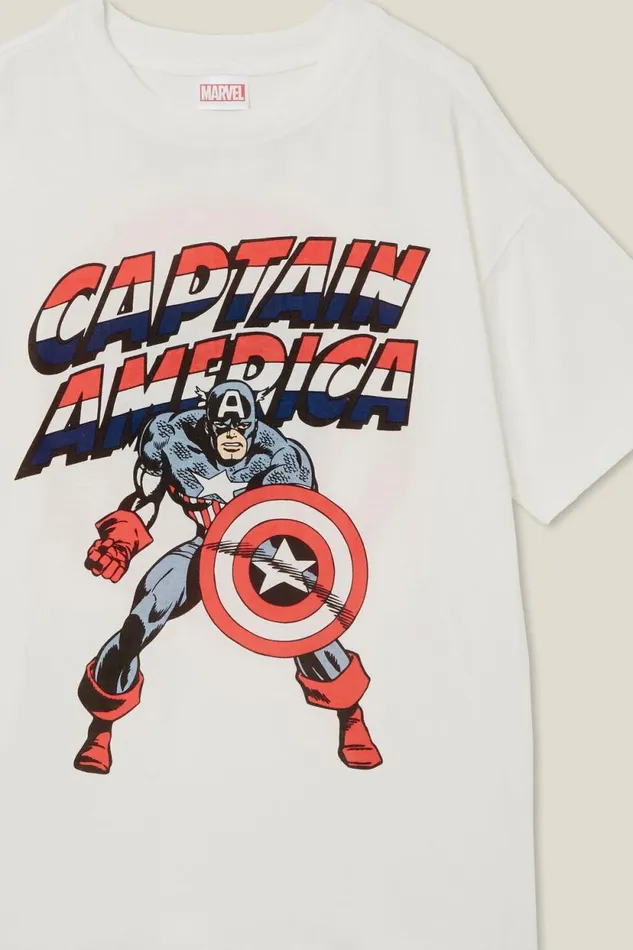 License Quinn Short Sleeve Tee Lcn Mar Vanillacaptain Amercia Target GirlsBoys Cotton On Extended Sizes 1114 License Quinn Short Sleeve Tee Lcn Mar Vanillacaptain Amercia Target GirlsBoys Cotton On Extended Sizes 1114