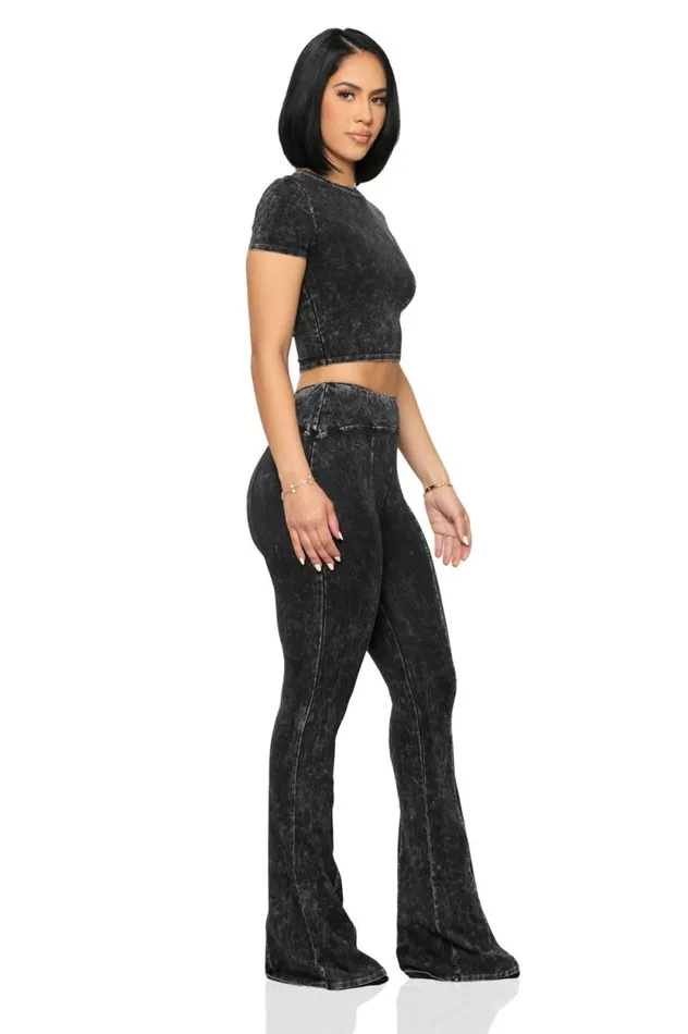 Lilly039s Kloset Sets Women On The Move Piece Pant Set Black